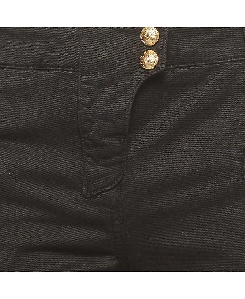 Balmain Women's Mid-Rise Skinny Jeans