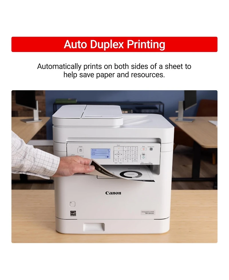 Canon imageCLASS MF284dw Wireless All-in-One Laser Printer