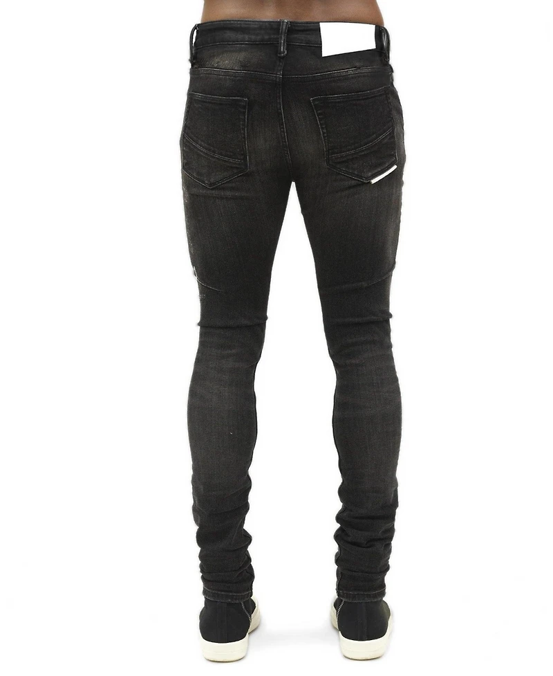 Hvman Chosen To Prevail x Cult Men's Strat Super Skinny Stretch Low-Rise Jeans