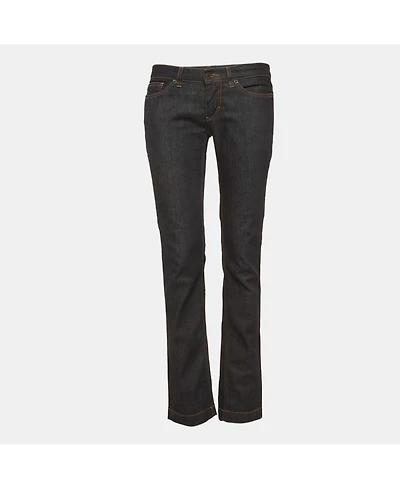 Pre-Owned Dolce & Gabbana Women's Denim Low Rise Jeans