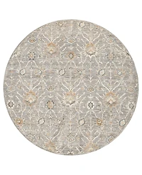 Lr Home Garza Vio- 6'6" x 6'6" Round Area Rug