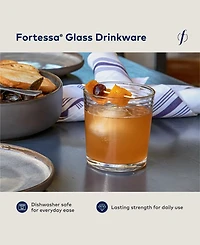 Fortessa Arcade Rocks or Dof 12.75 oz, Set of 12