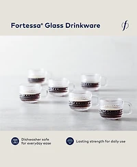 Fortessa Jupiter Clear Espresso Cup 3oz, Set of 6