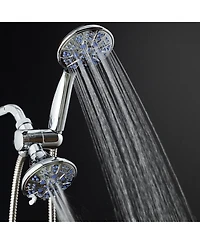 Cyqbd 4" Showerbo 30-Setting Chrome Jets 2.5 Gpm