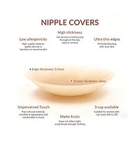 Cowin Seamless Silicone Adhesive Nipple Covers