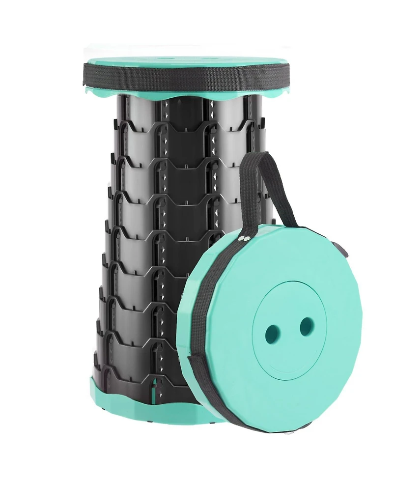 Aofar Collapsible Stool Portable Folding Seat Camping Travel