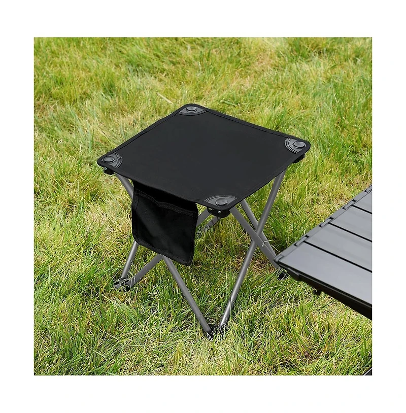 Aofar Camping Stool Folding Portable Outdoor Foot Stool