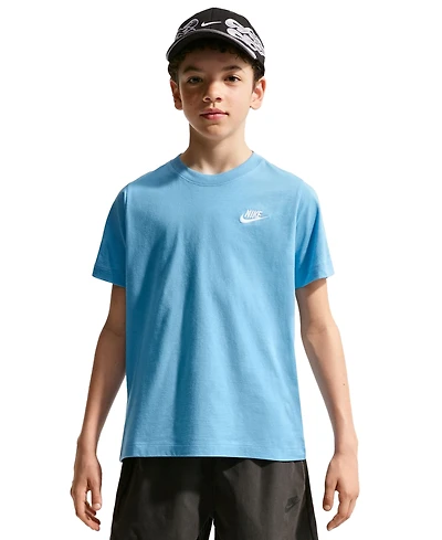 Sportswear Embroidered Logo Graphic T-Shirt