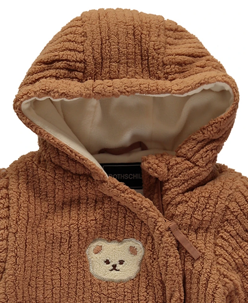 S Rothschild & Co Baby Boys' Teddy Plush Hooded Pram