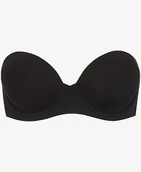 On Gossamer Underwire Strapless Plunging Sleek Micro Bra