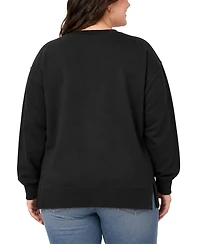 Hybrid Apparel Men's Big & Tall Graphic Crewneck Classic-Fit Sweatshirt