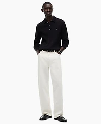 Tommy Hilfiger Men's Classic Cable-Knit Regular-Fit Polo Shirt