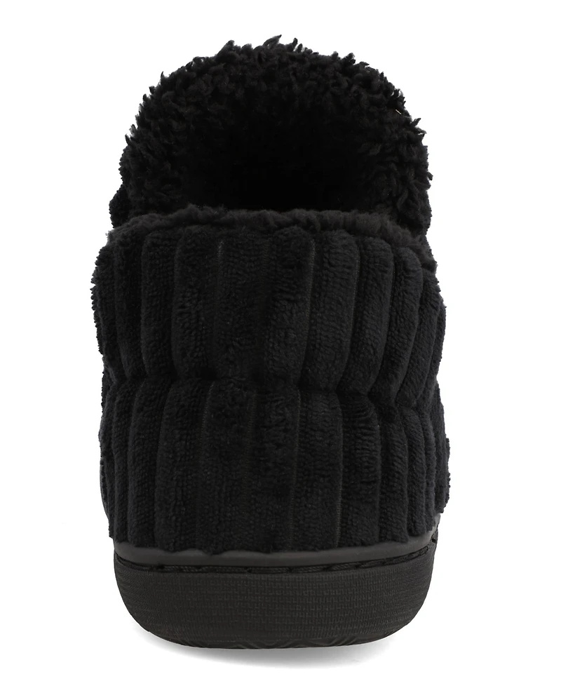 Mia Women's Plushy Slip-On Slippers