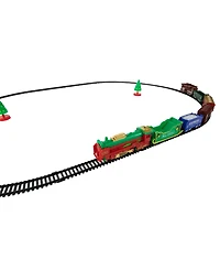 Northlight Battery Operated 23-Piece Lighted and Animated Classic Christmas Train Set
