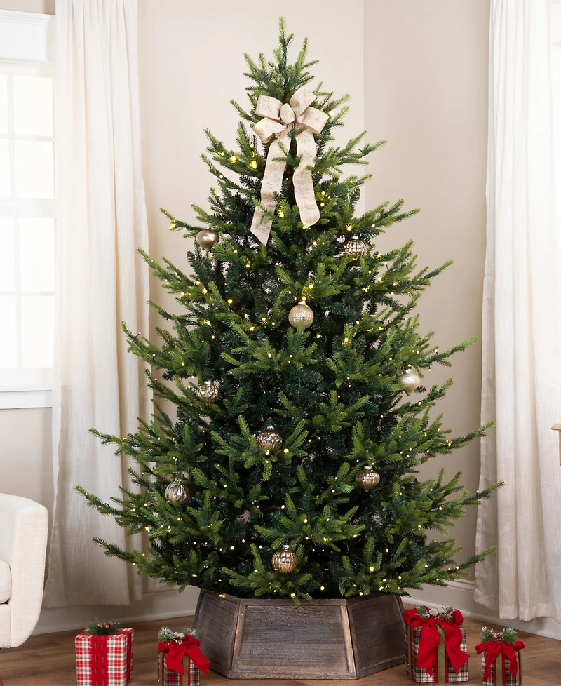 Northlight Real Touch Elite Pre-Lit Glenmora Pine 7' Artificial Christmas Tree