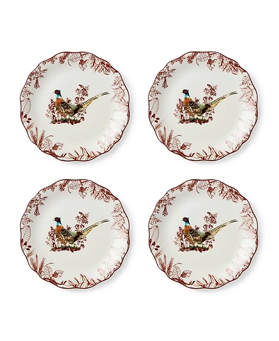 Certified International Pheasant Grove Dinner Plates, Set of 4
