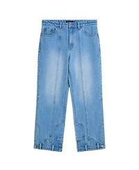 Desigual Men's Wide-Leg Straight-Leg Denim Jeans