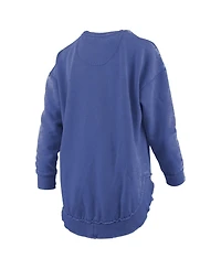 Pressbox Women's Kentucky Wildcats Blitz Graphic Dropped-Shoulder Crewneck Sweatshirt