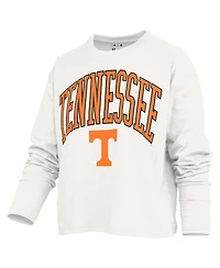 Pressbox Women's Tennessee Volunteers Motley Boxy Long-Sleeve T-Shirt