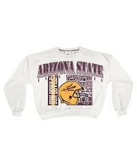 Pressbox Women's Janice Arizona State Sun Devils Oversized Retro Sweatshirt