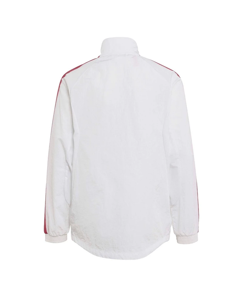Adidas Boys' and Girls' Anthem Full-Zip Mock-Neck Raglan-Sleeve Jacket