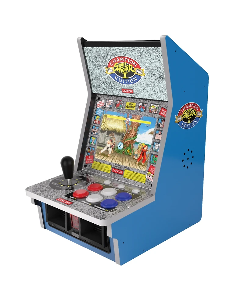 Blaze Entertainment Evercade Alpha Street Fighter 6-Game Bartop Arcade Console