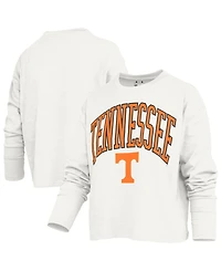 Pressbox Women's Tennessee Volunteers Motley Boxy Long-Sleeve T-Shirt