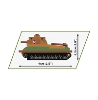 Cobi Wwii Somua S-35 1:72 Scale 99-Piece Building Set, Ages 6+