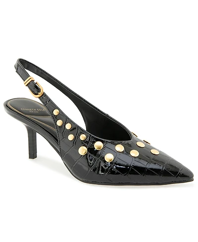 Kenneth Cole New York Women's Ulysses Studs Slingback Pumps