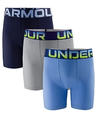 Under Armour Men's Performance Tech Solid Boxer Briefs, 3-Pack