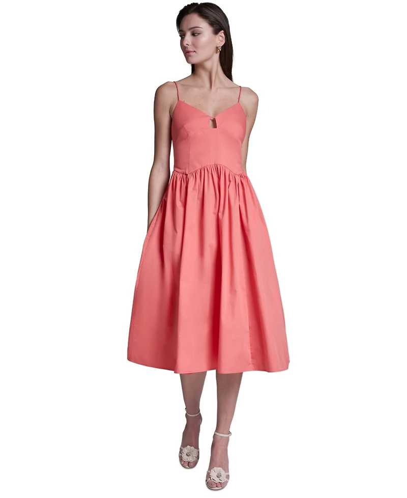 Bcbg Women's Sleeveless Midi Dress