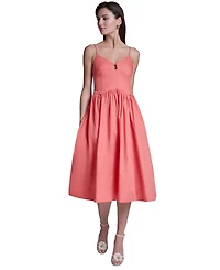 Bcbg Women's Sleeveless Midi Dress