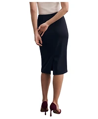 The Fold Women's Clever Crepe Pencil Skirt