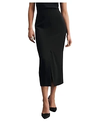 The Fold Women's Oliena Crepe Pencil Skirt