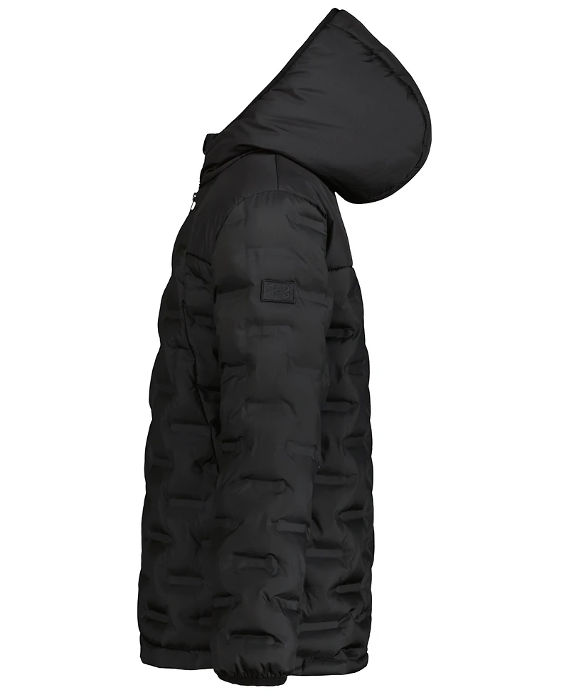 Under Armour Boys' 4-20 Bonded Quilt Hooded Puffer Jacket