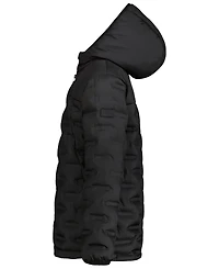 Under Armour Boys' 4-20 Bonded Quilt Hooded Puffer Jacket