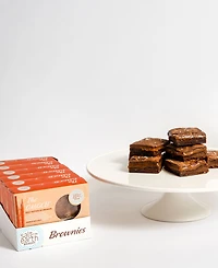 Salt of the Earth Bakery Fresh Baked Fudge Caramel Chocolate Brownies Gourmet Boxes, 12-Piece