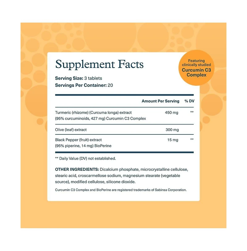 Youtheory Turmeric Antioxidant and Joint Support Supplement for Men and Women Contains Pepper Extract 60 Tablets