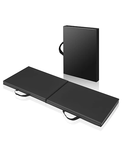 Piscifun 1.5 Inch Thick Foldable Eva Foam Mat With Carrying Handles For Camping Gardening Home Gym