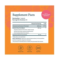 Youtheory Daily Fat Burner Supports Body Composition and Metabolism with Citrus Fruit Blend, Chromium and Cayenne Extract 60 Vegetarian Capsules