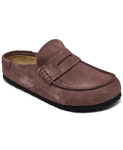 Birkenstock Women's Naples Wrapped Suede Clog Sandals from Finish Line