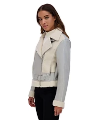 Andrew Marc Women's Udall Faux Shearling Jacket