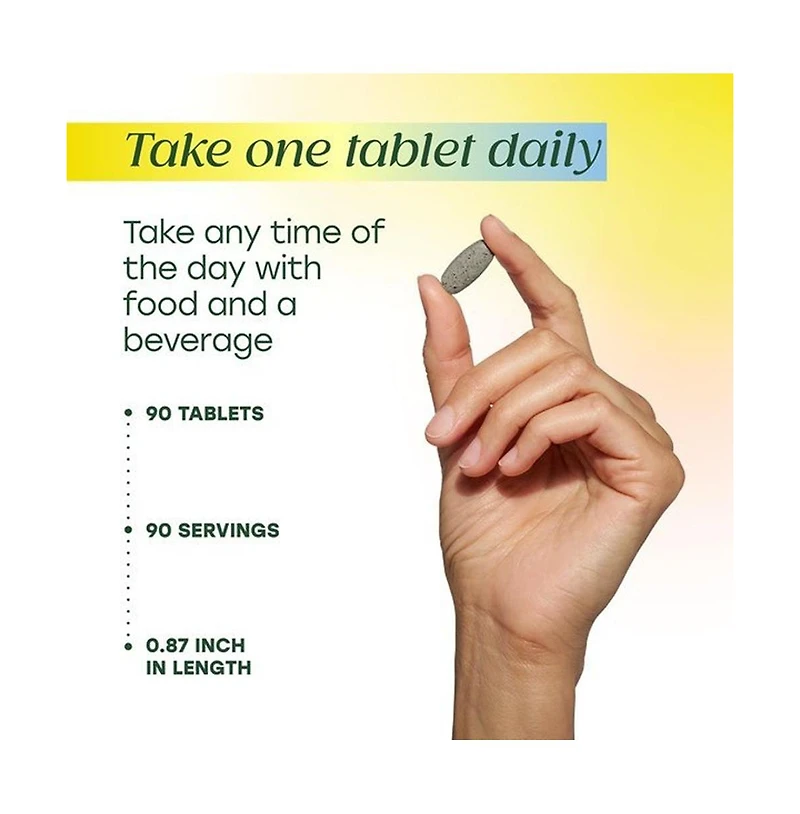 MegaFood Whole Body Multivitamin for Women with Methyl B12 and Methylfolate, Daily Energy and Immune Support, 90 Ct
