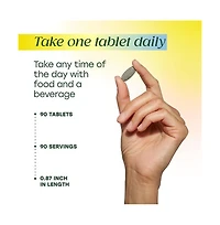 MegaFood Whole Body Multivitamin for Women with Methyl B12 and Methylfolate, Daily Energy and Immune Support, 90 Ct