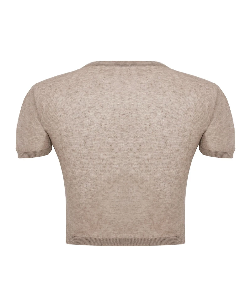Pcfg Women's Relaxed-Fit Short-Sleeve Knit Top