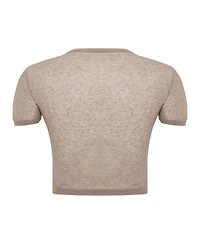 Pcfg Women's Relaxed-Fit Short-Sleeve Knit Top