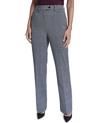 Calvin Klein Women's Modern Fit Straight-Leg High-Rise Pants