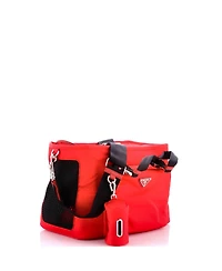 Pre-Owned Prada Convertible Pet Carrier Re-Nylon with Mesh
