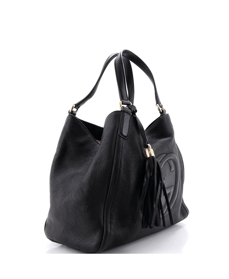Pre-Owned Gucci Medium Soho Shoulder Bag Leather