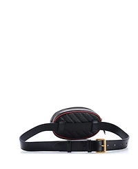 Pre-Owned Gucci Gg Marmont Belt Bag Diagonal Quilted Leather